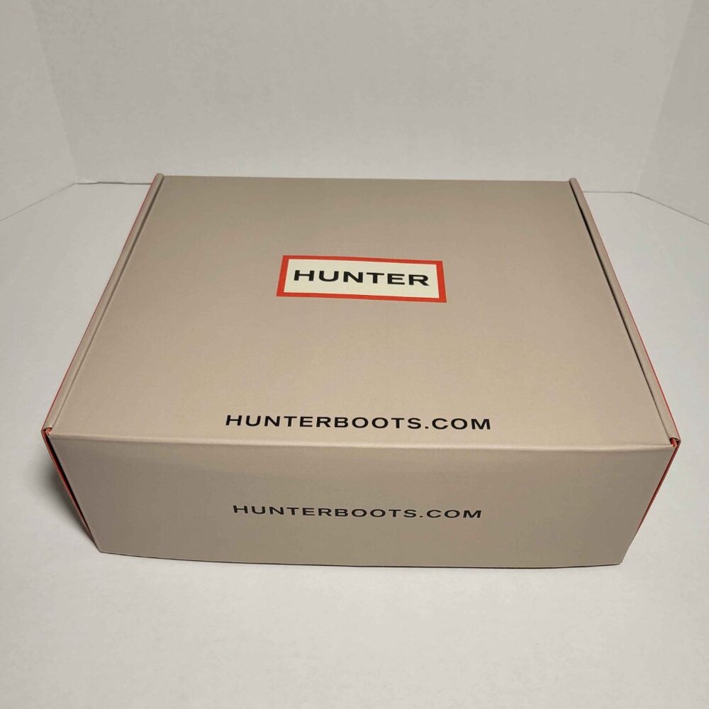 Hunter Women's Diana Waterproof Lace-Up Rain Boots in Medium Natural - Picture 3 of 12